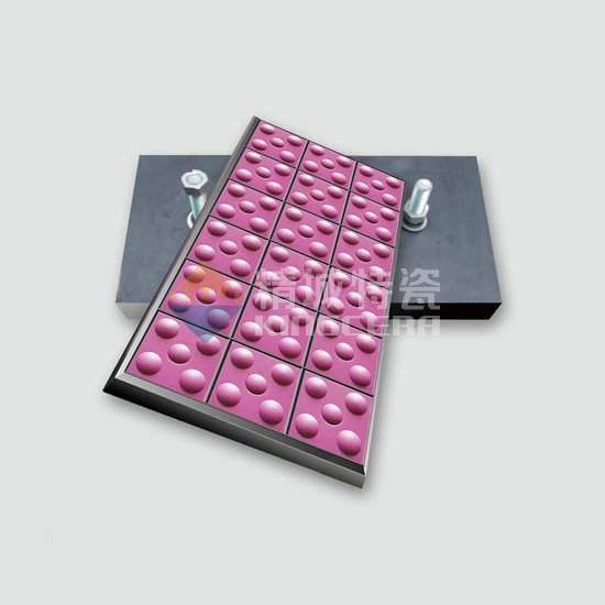 高温抗攻击型陶瓷衬板(NMC-WK)