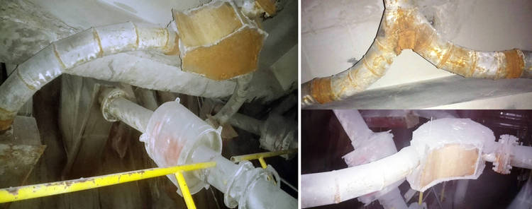 欧亚国际牌耐磨陶瓷输灰管道的乐成案例