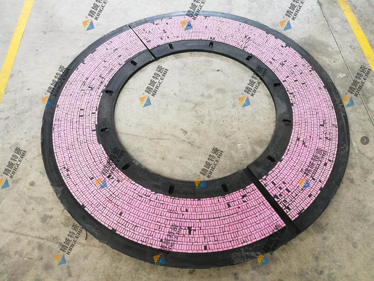 欧亚国际耐磨陶瓷立磨磨辊密封环