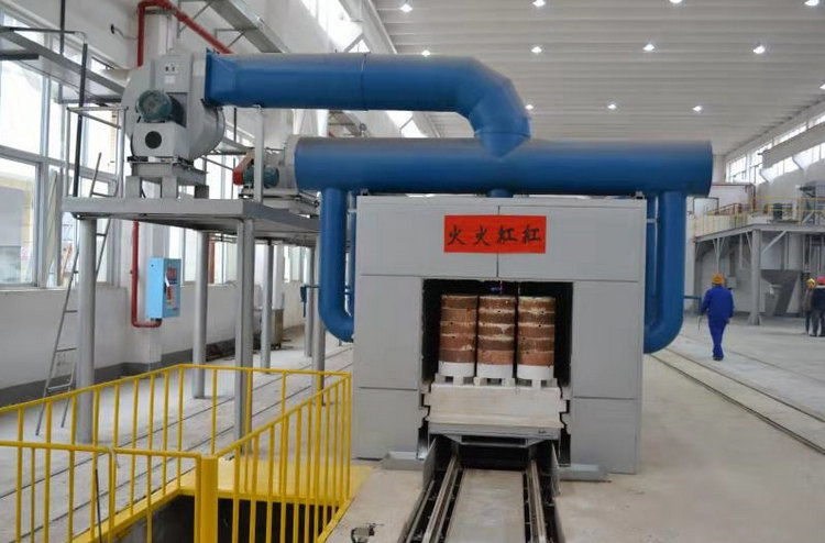 热烈庆：：南欧亚国际特瓷年产2400吨氧化铝煅烧窑焚烧运行