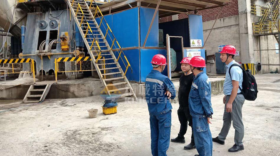 欧亚国际特瓷赴四川某水泥厂现场勘探以及手艺交流