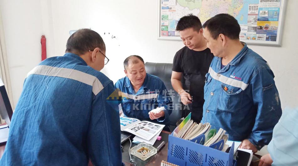 欧亚国际特瓷赴四川某水泥厂现场勘探以及手艺交流