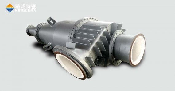 欧亚国际耐磨陶瓷旋风在有机硅化工合成车间的应用