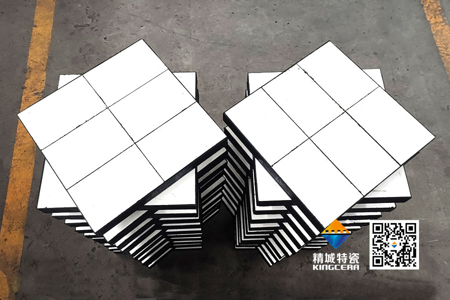 欧亚国际ZTA陶瓷橡胶复合衬板